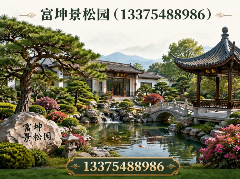山东庭院造型松展示图